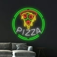 thumbnail image 4 of Handmadetneonsign Pizza Neon Sign, Pizza Food LED Light Neon Art Decor, Pizza Store Wall Decor, 4 of 5