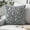 Dark Gray, variant on Christmas Throw Pillow Covers 18x18 Inch, Soft Plush Decorative Square Pillowcases, Farmhouse Holiday Cushion Covers for Couch Sofa Living Room Bedroom Outdoor Home Decor