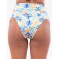 thumbnail image 2 of BOTTOM ALTO TRAJE DE BAÑO AZUL TURQUESA SW DAMA HOJAS XL, 2 of 2