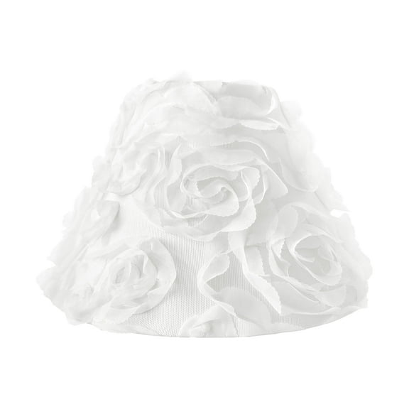 Sweet Jojo Designs Rose White Empire Lamp Shade
