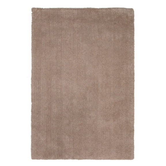 Bliss 1551 Beige Shag 2'3" x 7'6" Runner Size Area Rug