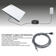 thumbnail image 4 of Satellite Ethernet Extension Cord, Portable Crystal Head High Speed Water Resistant for Mini Rectangular Antenna with Strong Reception, Designed for Indoor and Outdoor Use, 4 of 7