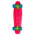 thumbnail image 3 of Maui and Sons 22 inch Pink Cookie Logo Retro Cruiser Skateboard, 60mm Diameter PU Wheels, 3 of 4