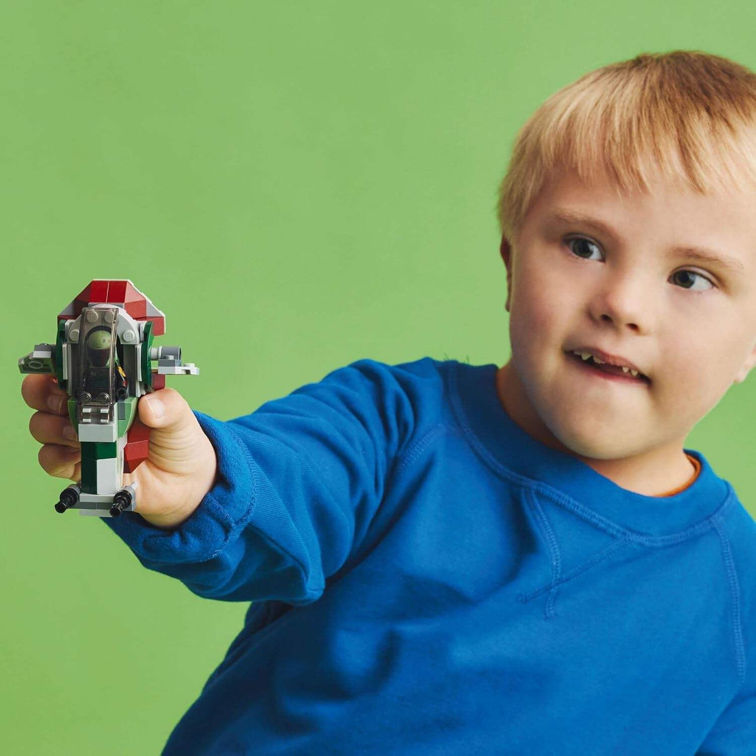 Open Box LEGO Star Wars Boba Fett'S Starship Microfighter 75344, Building Toy Vehicle with Adjustable Wings and Flick Shooters, the Mandalorian Set for Kids