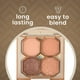 thumbnail image 4 of Paleta de sombras de ojos para maquillaje diario, tonos ultramezclables, mate, brillantes y brillantes., 4 of 6