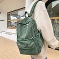 thumbnail image 2 of Mochila para Ordenador Portátil Mujer Hombre Correa Ajustable Pana Con, 2 of 9