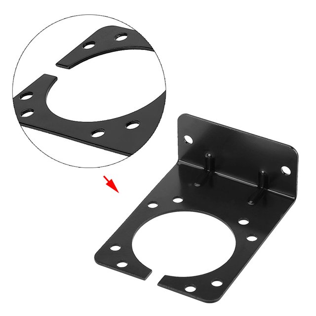Fyydes Trailer Connector Plug, Trailer Connector Bracket, Metal 7 Pin Caravan Towing Trailer Truck For American Style 7 Pin Trailer Socket Trailer