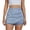 Light Blue, variant on Breezora High Waist Ripped Denim Shorts for Women Wide Leg Elastic Tight Casual Summer Short Trousers Fashion Pull On Bottoms with Pockets