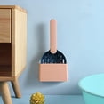 thumbnail image 3 of Pala para arena para gatos, pala para basura, con soporte de plástico, utilizada para limpiar arena para gatos, arena sanitaria para gatos con mango cómodo azul, 3 of 3
