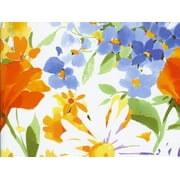 Pack of 1, Watercolor Floral 24" x 417' Half Ream Roll Gift Wrap for Holiday, Party, Kids' Birthday, Wedding & Special Occasion Packaging