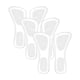 thumbnail image 4 of Plantillas de Insertos de elevación Plantillas de confort reutilizables Plantillas de zapatos lavables en gel Plantillas, 4 of 9