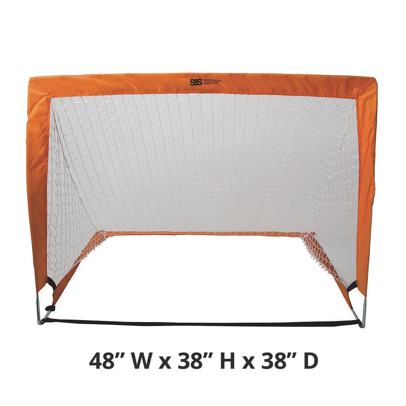 Rectangular Pop-Up Goal, 48”W x 38”H (Set of 2)
