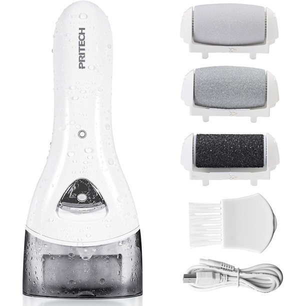 Removedores de callos de pies eléctricos recargables, herramientas de pedicura de lima de pies electrónica portátil, kit de removedor de callos eléctrico, cuidado profesional de pies de pedi, perfect