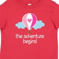 thumbnail image 4 of Inktastic The Adventure Begins Hot Air Balloon Girls Girls Baby T-Shirt, 4 of 5