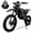 Obsidian Black, variant on Lifemagic 3600W Electric Dirt Bike for Adults, 50MPH High Power off Road Motorcycle with 60V 28.8Ah Battery and Hydraulic Suspension,black