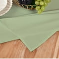 thumbnail image 4 of MEANMOY Sage Green 210GSM Water & Stain Resistant Square Tablecloth, 54 x 54 inch Rectangle Table Cloth in Wrinkle Free Washable Wipe Clean Polyester, 4 of 8