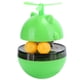 thumbnail image 3 of Gato gatito plataforma giratoria juguete fuga ajustable bola de comida juguetes interactivos suministros para mascotas verde, 3 of 5