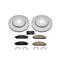 PowerStop Front Geomet Coated Brake Rotor and Pad Kit Fits: CHRYSLER DODGE Select Models CRK2560