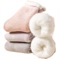 thumbnail image 6 of MSJUHEG Wool Socks,Fuzzy Socks,Bearpaw Socks,Cloud Socks Women,Thermal Socks,Thick Socks with Plush and Thickened Warm and Thick Coral Velvet Socks Gray One Size, 6 of 9