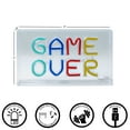 thumbnail image 3 of "Game Over" Neon Acrylic Lamp Box, 3 of 5