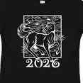 thumbnail image 4 of Inktastic 2026 Chinese New Year Horse Boys or Girls Toddler T-Shirt, 4 of 5