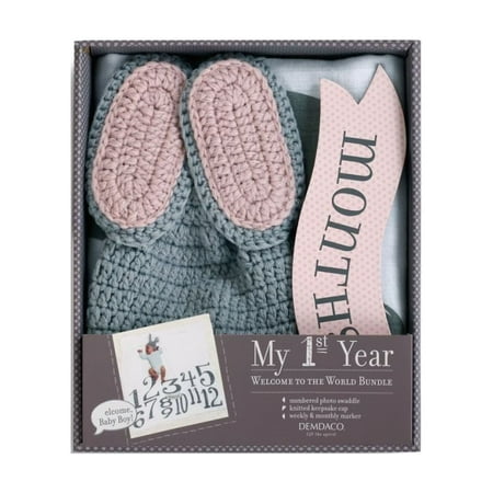 My 1st Year Baby Girl Bundle - Baby Stuffed Animal by Nat and Jules 5004700584