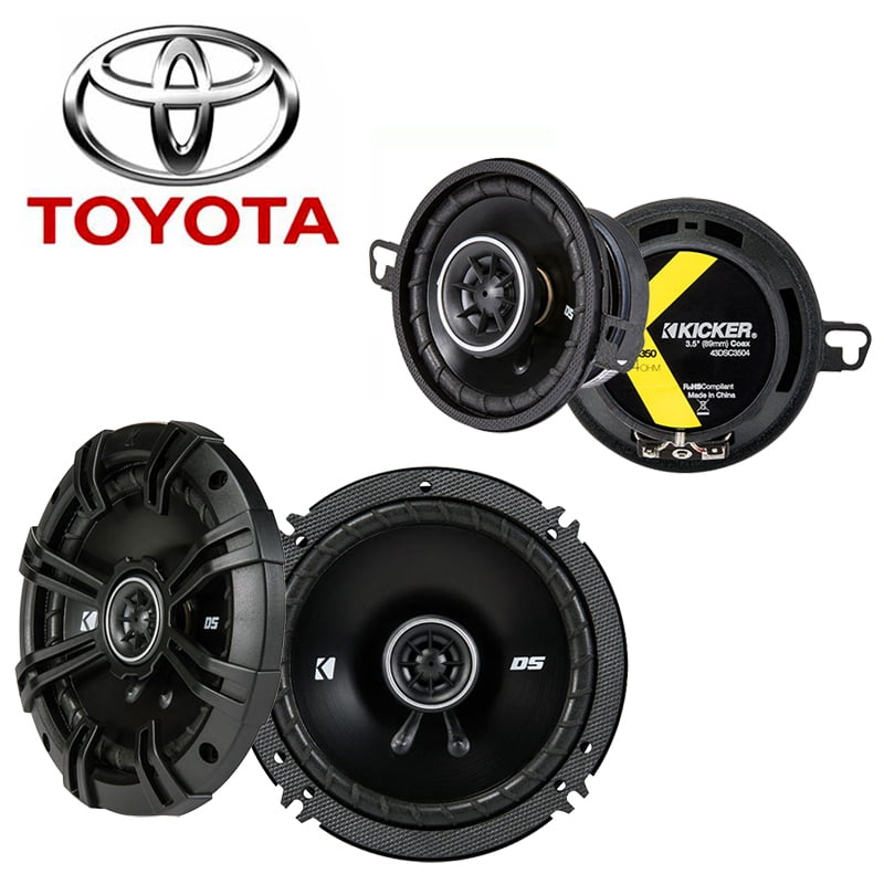 Fits Toyota Camry 19871991 Factory Speaker Upgrade Kicker DSC35 DSC65