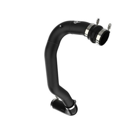 afe 08-10 Ford Trucks V8-6.4L (td) BladeRunner 3 IN Aluminum Hot Charge Pipe - Black - 46-20079-B Fits select: 2008-2010 FORD F250, 2008-2010 FORD F350