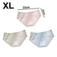 thumbnail image 2 of Ropa interior de encaje de seda de hielo, bragas de encaje sexy con entrepierna de algodón para mujer, 2 of 6