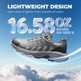 thumbnail image 4 of NORTIV 8 Men's Waterproof Hiking Shoes Non-Slip Lightweight for Walking Comfort Outdoor Trekking Camping Climbing Daily Fashion Sneakers Armadillo FieldLite, 4 of 8