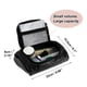 thumbnail image 2 of Neceser Único Bargains Bolsa de Cosméticos de Viaje PU para Mujeres Organizador de Viaje Impermeable y Duradero con Compartimentos Negro, 2 of 7