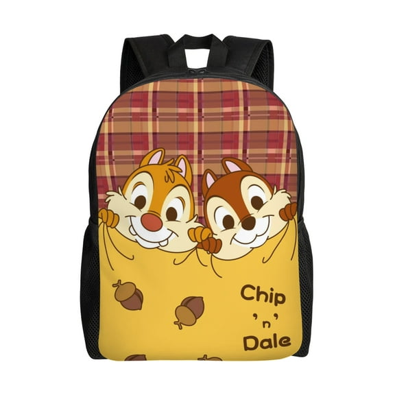 Chip N Dale Backpack Casual Daypack Large Capacity Travel Work Back Pack Backpacks Laptop Bag