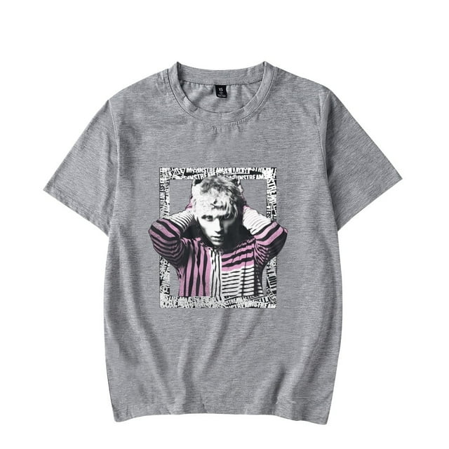 Chandail Machine Gun Kelly Cosplay Vêtements MGK Hauts T-Shirts Hommes Femmes Col Rond Chandail