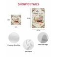 thumbnail image 7 of Easter Eggs Kitchen Dish Towels for Drying Dishes Set of 3, Watercolor Eggs Flowers Butterfly Spring Beige Waffle Weave Microfiber Hand Tea Bathroom Towels Quick Dry & Absorbent Towel 12x12, 7 of 7