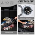 thumbnail image 5 of Yuyamidu Patriotic Eagle Car Trunk Mat 29" x 39", Universal Non-Slip Cargo Liner for Hatchback Sedan Truck SUV, All Weather Stain Resistant Machine Washable Vehicle Interior, 5 of 7