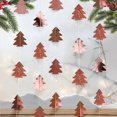 thumbnail image 1 of Cheerland Guirnalda De Árbol De Oro Rosa Serpentina De Navidad Decoración De Fiesta Temática De Bosque Fondo Colgante De Navidad Decoración De Pancarta De Árbol Para Fiesta De Cumpleaños De Invierno D, 1 of 5