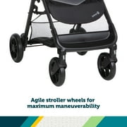 Safety 1st Smooth Ride Travel System Stroller and Infant Car Seat, Monument, Infant