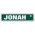 thumbnail image 1 of SignMission SS-JONAH Panneau de Rue pour Chambre d'Enfants 4 x 18 Po. - Jonah, 1 of 1