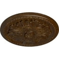 thumbnail image 3 of Ekena Millwork 16 7/8"OD x 1 1/2"P Swindon Ceiling Medallion (Fits Canopies up to 2 7/8"), Hand-Painted Root Beer Crackle, 3 of 6