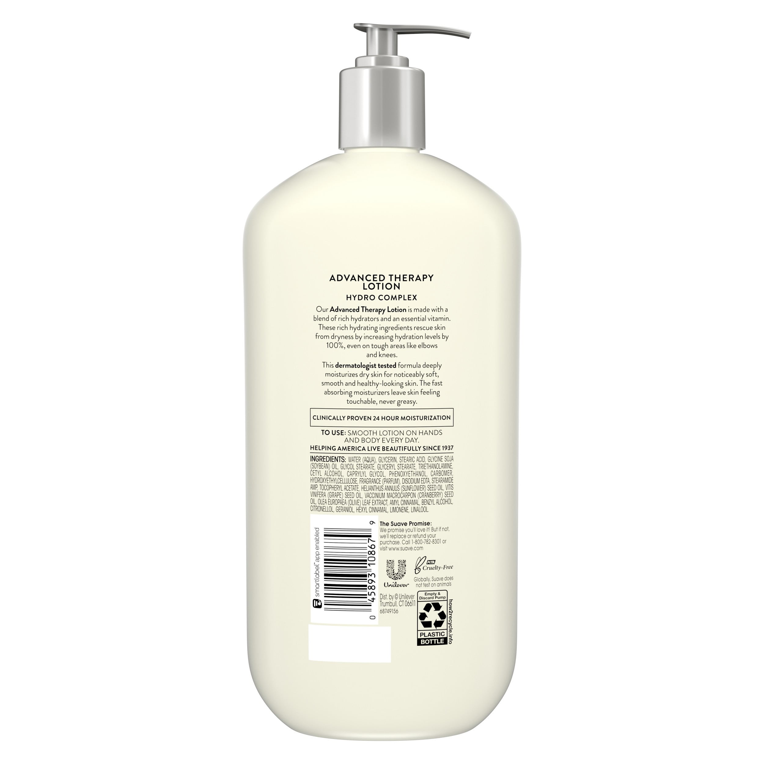 Suave Skin Solutions Body Lotion Advanced Therapy 32 oz