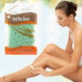 thumbnail image 3 of Cera Depilatoria Sólida 100g Gránulos Tratamiento Cera Granos Cera para Depilación Cuerpo Sin Papel (Aloe), 3 of 9