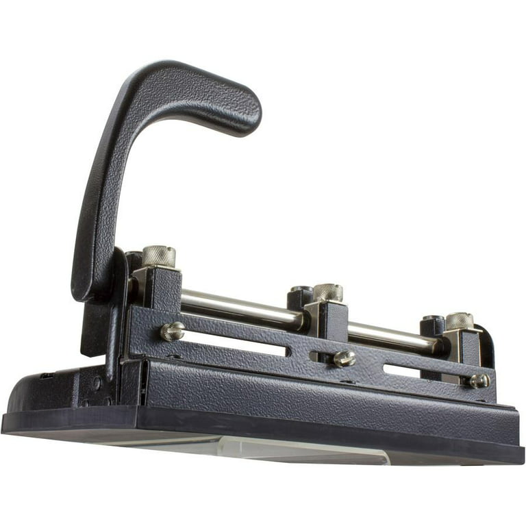 Three-Hole Paper Punch-Fully Adjustable and converts to two hole punch