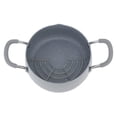 thumbnail image 3 of YAHHU Mini Japanese Dual‑Handle Deep Fryer Pot with Lid & Oil Drip Rack – 8.66" x 11.81" – Ideal for Tempura, Fries & More, 3 of 16