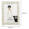 thumbnail image 2 of Miangastore European Design Photo Frame White Plastic 1Pack For Memory Preservation, 2 of 8