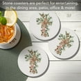 thumbnail image 3 of Thirstystone Floral Faith 4-Pack Round Stone Coasters, 3 of 7