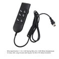 thumbnail image 3 of Lift Chair Controller, 3.6ft Spring Wire ABS Power Lift Sofa Chair Controller  for 2 Motor Electric Recliner, 3 of 7