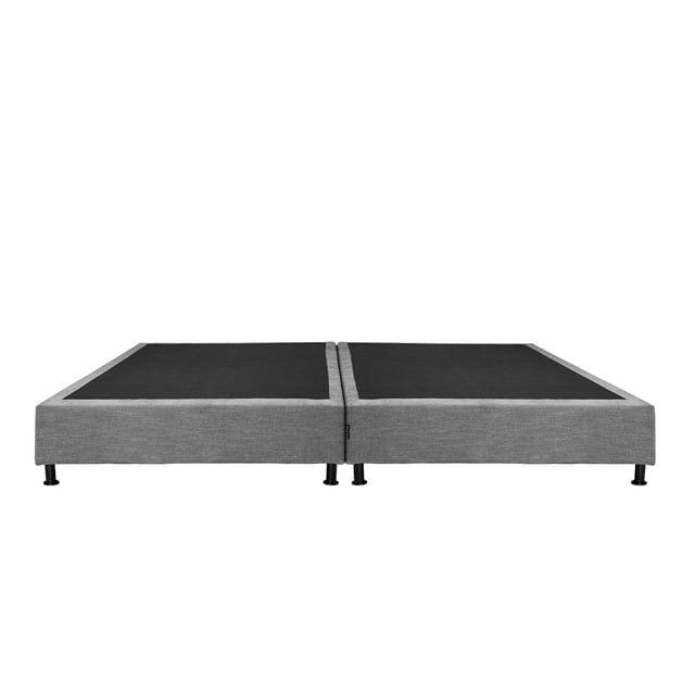 Box Base Cama King Size Dicasa Gris Oscuro