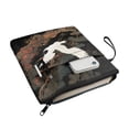 thumbnail image 2 of HELLHERO Crane Art Book Sleeve Protector Pouch Book Cover Carrying Case Polyester Zipper Book Cover Sleeve with Handle for Office for Protector Wrap Bag, 2 of 8
