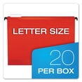 thumbnail image 5 of Pendaflex 615215RED Poly Laminate Hanging Folders- Red - Letter Size, 5 of 6
