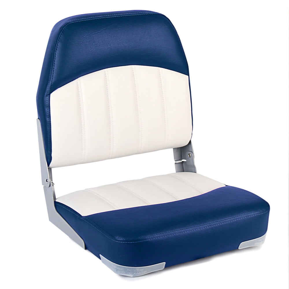 1 Seat Leader Accessories New Blue Folding Marine Boat Seat